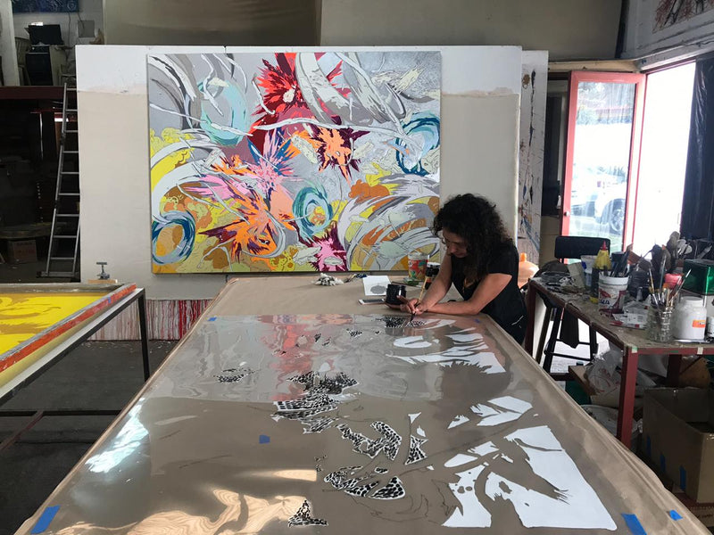 Fernanda BRUNET, "ZRRRASSHH!!!", Silkscreen -BRU101