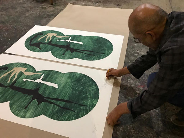 Alberto Castro Leñero, "Untitled", Woodcut -CAL101