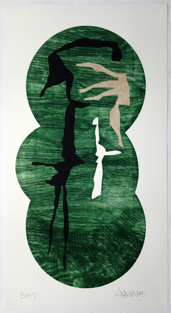 Alberto Castro Leñero, "Untitled", Woodcut -CAL101