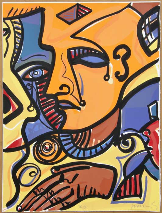 Juan Sebastián BARBERÁ, "Sin titulo", Silkscreen (BAR303)