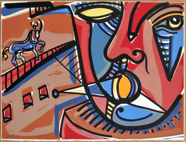 Juan Sebastián BARBERÁ, "Sin titulo", Silkscreen (BAR306)