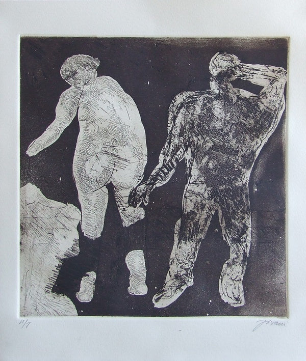 Yovani BAUTA, "Untitled 2", Etching and aquatint -BAU316