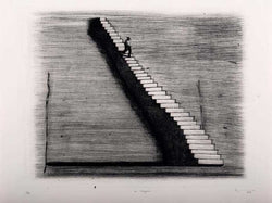 Agustín BEJARANO, "De regreso", Etching (BEJ110)