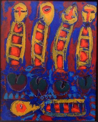 Víctor CHACA, "To get stated", Silkscfreen