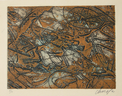 CHOCO (Eduardo Roca), "Texturas II", Colagraph