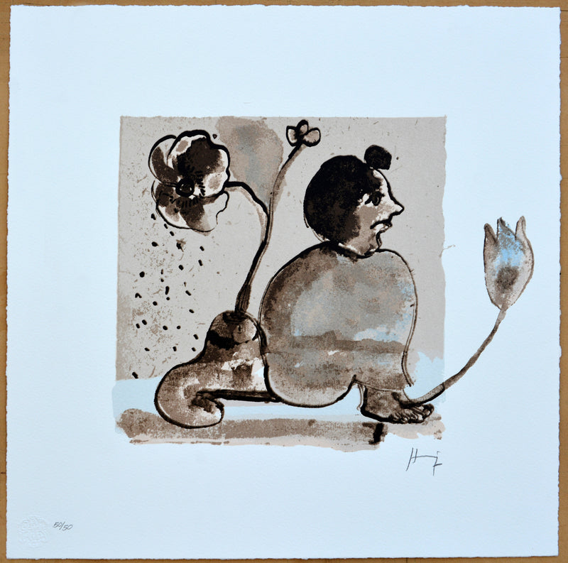 Sergio Hernández, "Códice Hernandino-Mixteco" (portfolio of 10), 2018