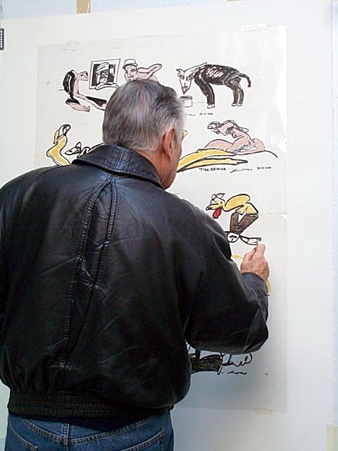 José Luis CUEVAS, "Tiras cómicas", Silkscreen (CUE101)