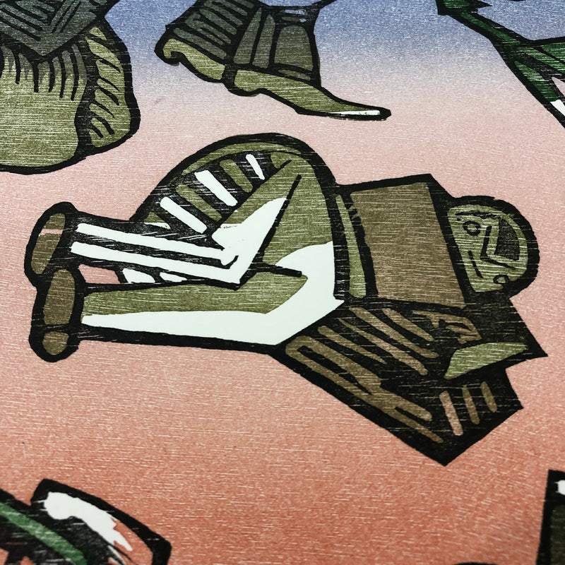 José Luis CUEVAS, "Suite sobre la vida I", Woodcut (CUE115)