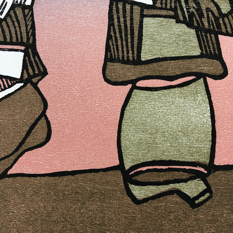 José Luis CUEVAS, "Suite sobre la vida VI", Woodcut (CUE120)