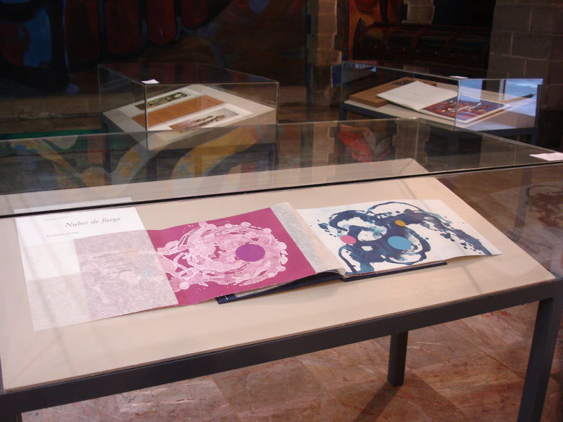 Vicente ROJO, "Nubes de fuego" (artist book), 2006