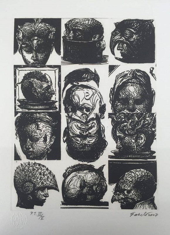 Roberto FABELO, "Doce Retratos Locos", 2007