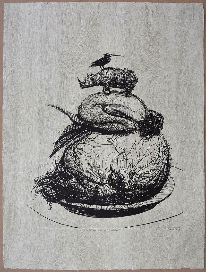 Roberto FABELO, "Sueño de Navegante Chino", 2014