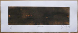 Carlos GARCÍA DE LA NUEZ, "Love III", Etching