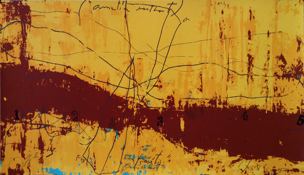 Carlos GARCÍA DE LA NUEZ, "Amelia", Silkscreen