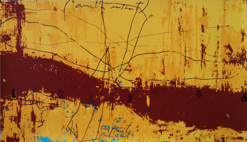 Carlos GARCÍA DE LA NUEZ, "Amelia", Silkscreen