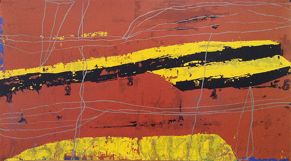 Carlos GARCÍA DE LA NUEZ, "Flower", Silkscreen