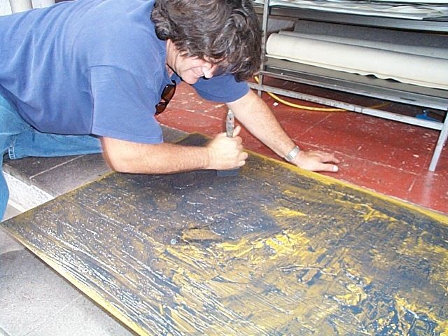 Carlos GARCÍA DE LA NUEZ, "Amelia", Silkscreen