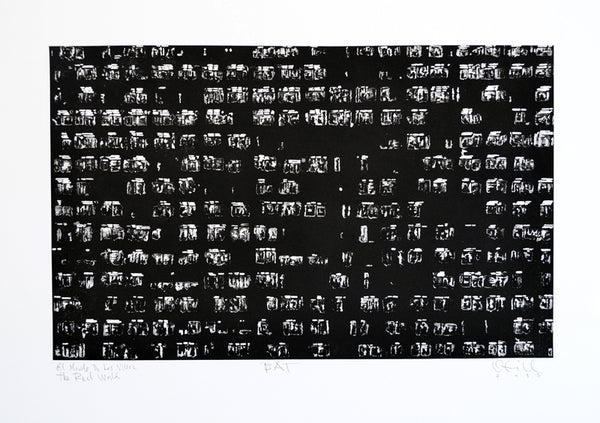 Ofill ECHEVARRIA, "The Real World", Etching and sugar lift