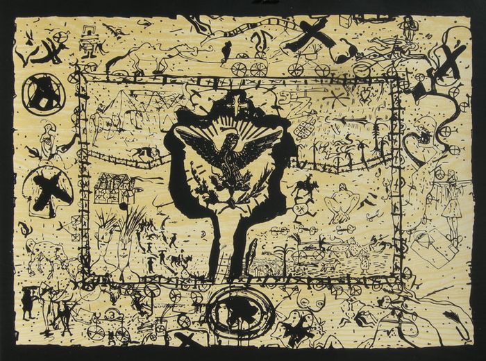 Sergio HERNÁNDEZ, "Sin titulo", Silkscreen (HER161)