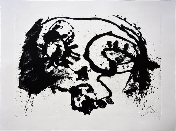 Sergio HERNÁNDEZ, "Sin titulo",  Lithograph with zinc (HER200)