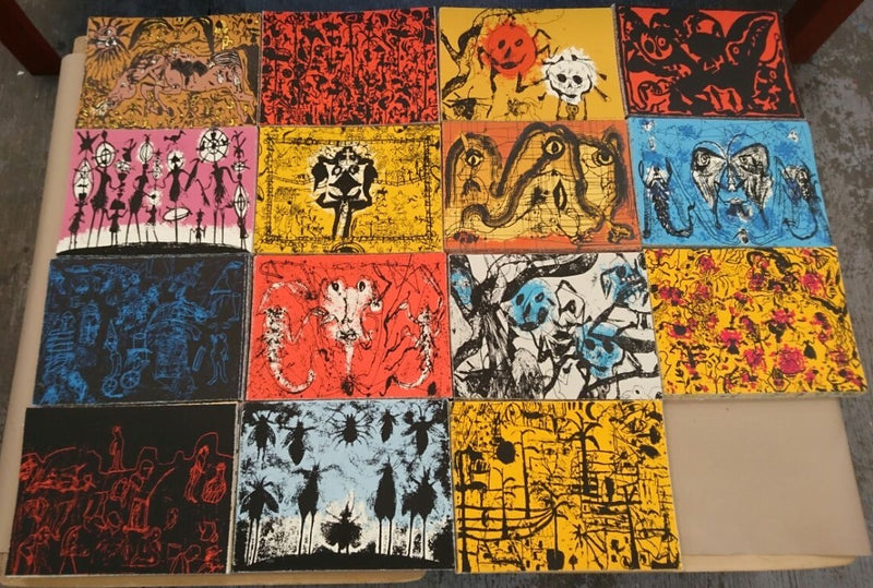 Sergio HERNÁNDEZ, "Observatory", Porfolio 15 Silkscreen (HER225)