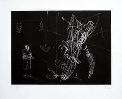 KCHO (Alexis Leiva Machado), "La Jungla VI", Etching (KCH105)