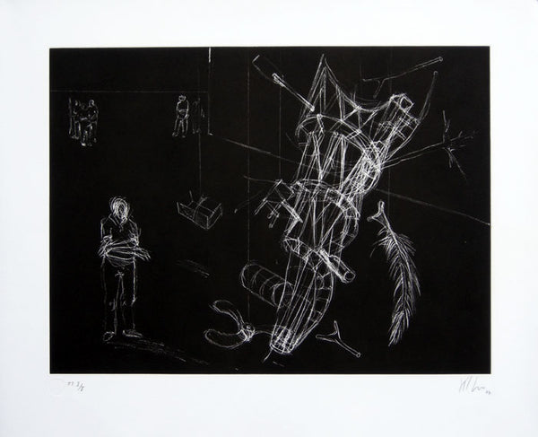 KCHO (Alexis Leiva Machado), "La Jungla VI", Etching (KCH105)