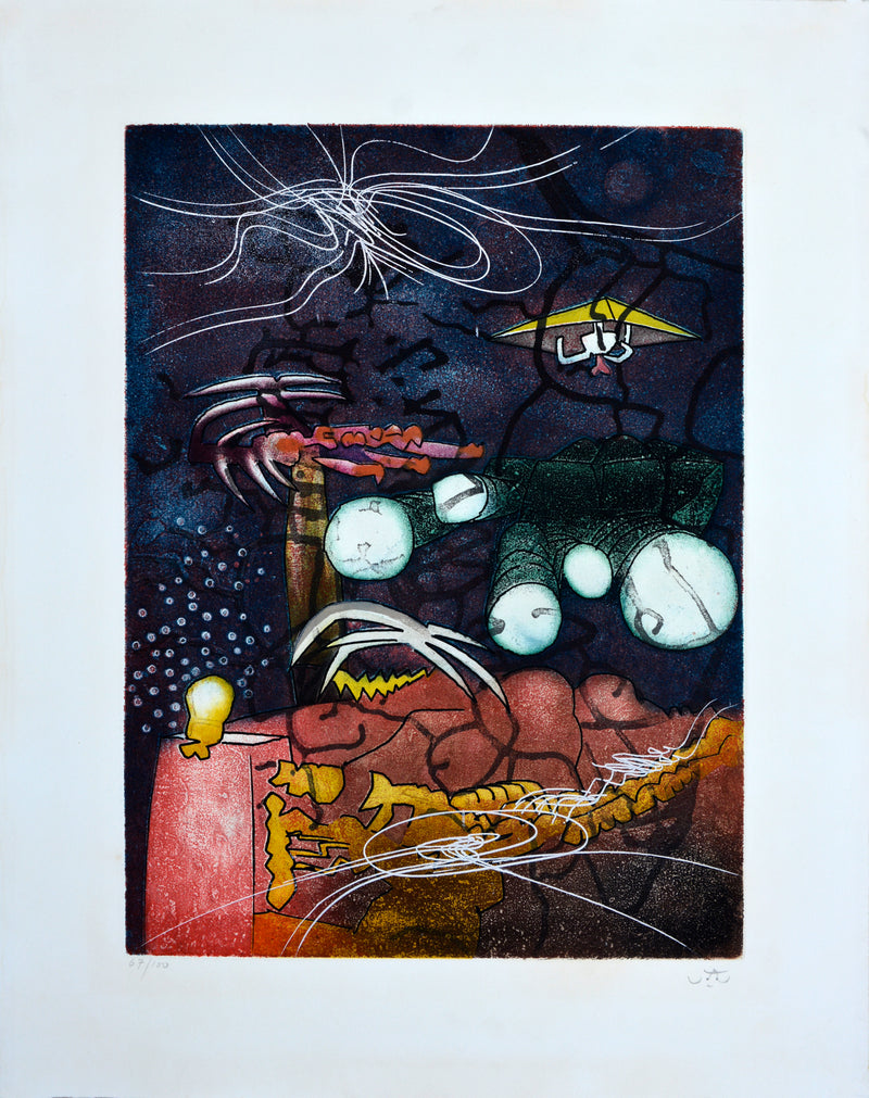 Roberto MATTA, "Des secrets pour changer la vie" from "Une Saison en Enfer", 1978 -MAT202