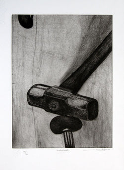 Arturo MONTOTO, #104 "Indecision", Etching