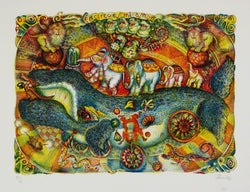 Leonid NEPOMNIACHI, #302, "El circo es mi amor", Lithograph