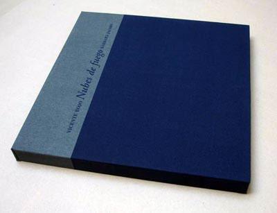 Vicente ROJO, "Nubes de fuego" (artist book), 2006