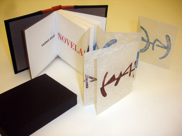 Vicente ROJO, "Novela" (artist book), 2007