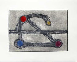 Vicente ROJO, "Primera Letra", Collagraph (ROJ132)