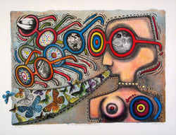 Alfredo SOSABRAVO, "Una dama de visión extraordinaria", Mixed (SOS304)