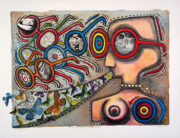 Alfredo SOSABRAVO, "Una dama de visión extraordinaria", Mixed (SOS304)