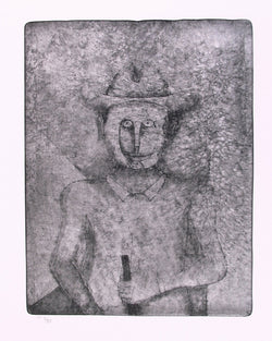 Rufino TAMAYO, "Hombre de Oaxaca", Lithograph (TAM302)