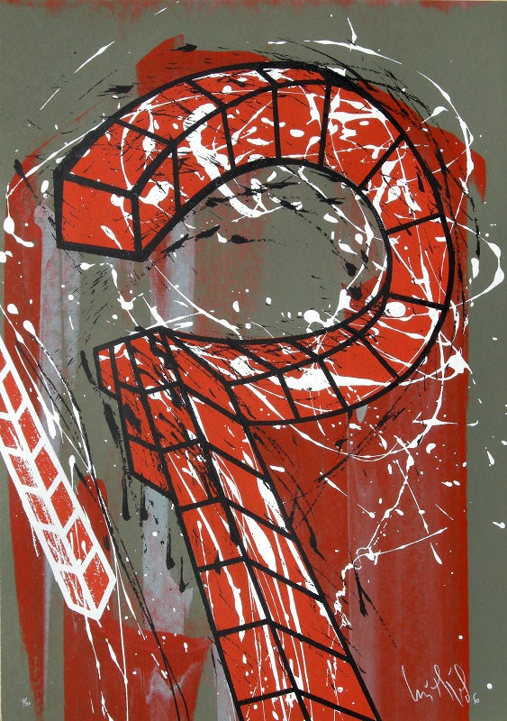 Luis Miguel VALDÉS, "La señal", Silkscreen (VAL159)