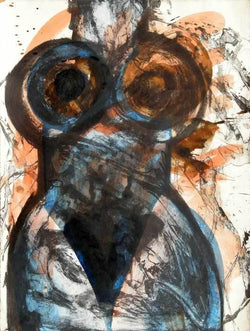 Luis Miguel VALDÉS, "Homaje a Servando V", Drawing & Lithograph (VAL209)