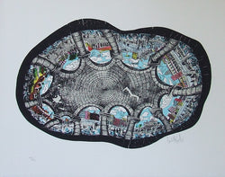 Luis Miguel VALDÉS, "La Habana Infinita III", Silkscreen (VAL349)