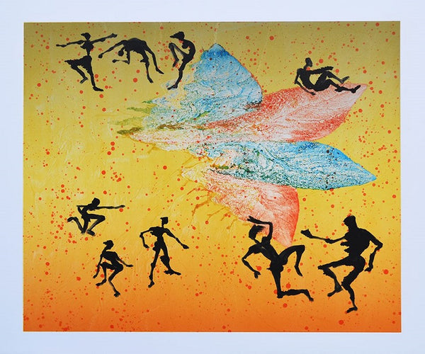 Luis Miguel VALDÉS,  "Untitled", Monotype (VAL350)