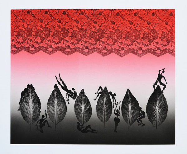 Luis Miguel VALDÉS, "Untitled", Monotype (VAL353)