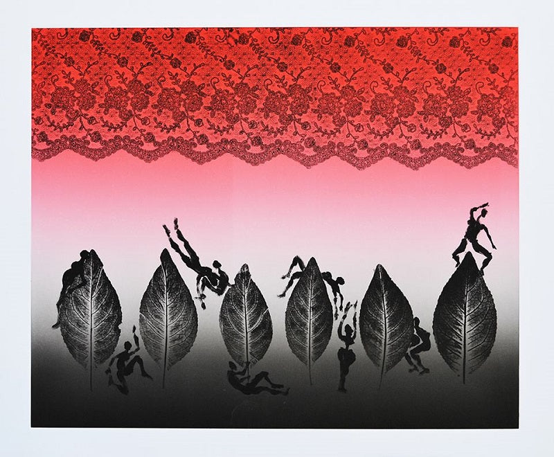Luis Miguel VALDÉS, "Untitled", Monotype (VAL353)