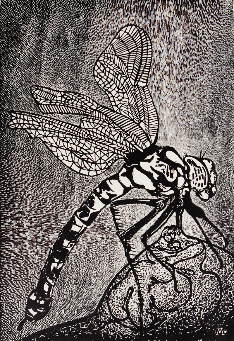 Luis Miguel VALDÉS, "La Picada", Woodcut (VAL361)