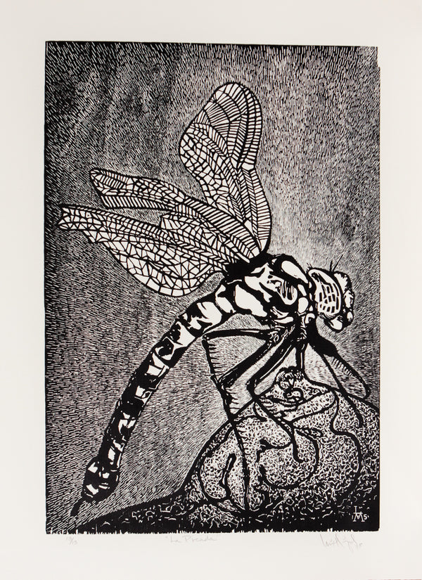 Luis Miguel VALDÉS, "La Picada", Woodcut (VAL361)